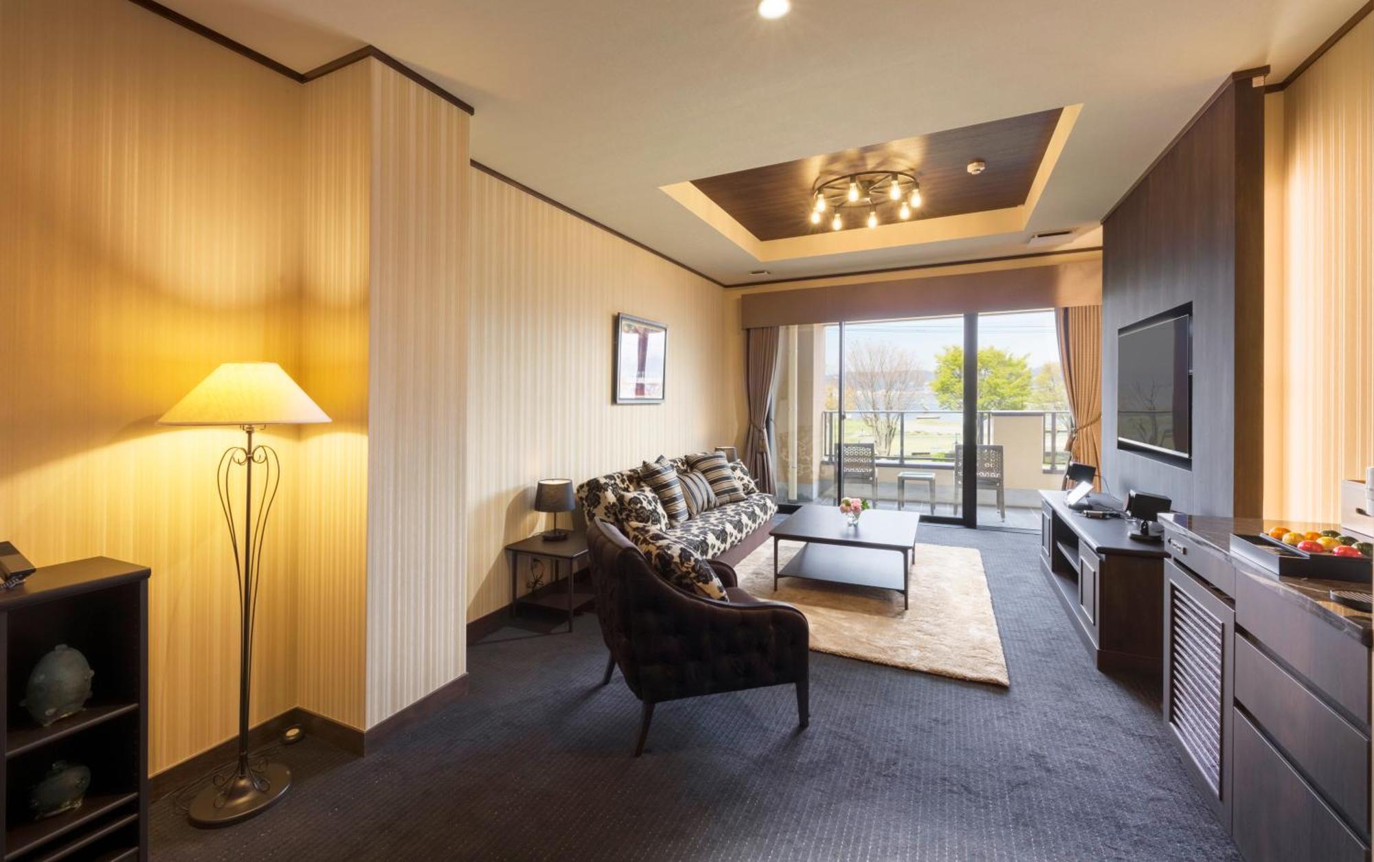 Katakura Silk Hotel Suwa  Eksteriør billede